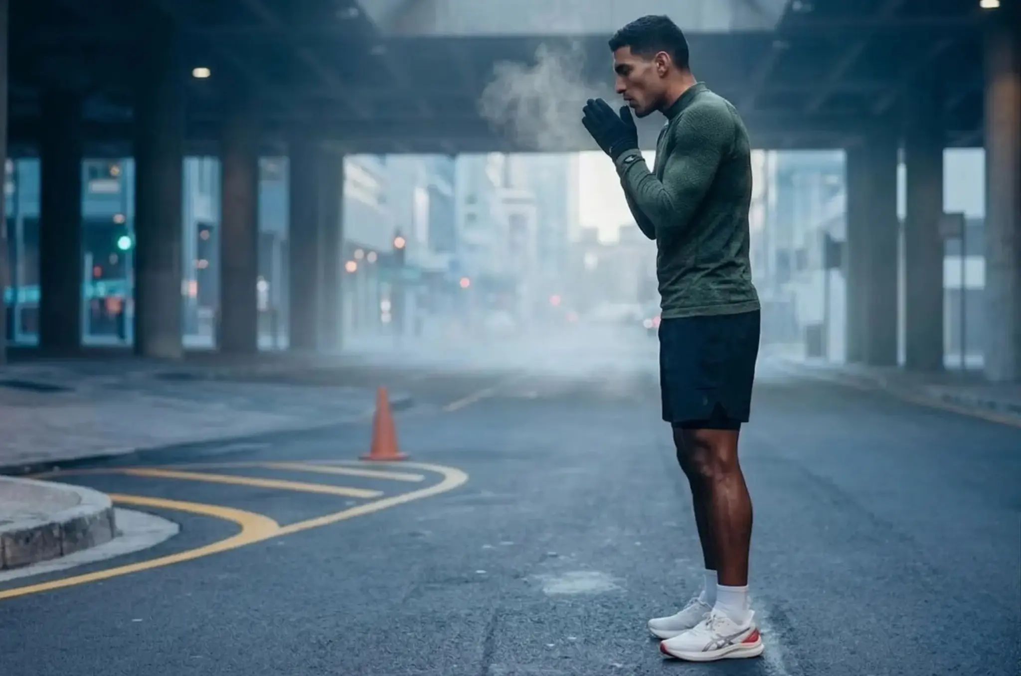 Temperature swings during outdoor training